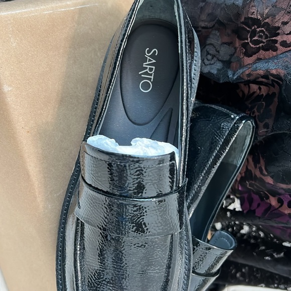 Sarto by Franco Sarto Loafers Black Size 9M - Picture 3 of 4